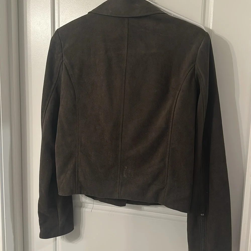 ASTR Suede Women's Charcoal Jacket, size M, Good condition - Picture 6 of 6